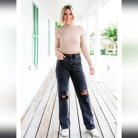 Judy Blue  High Rise 90s Straight jeans - Picture 3 of 12